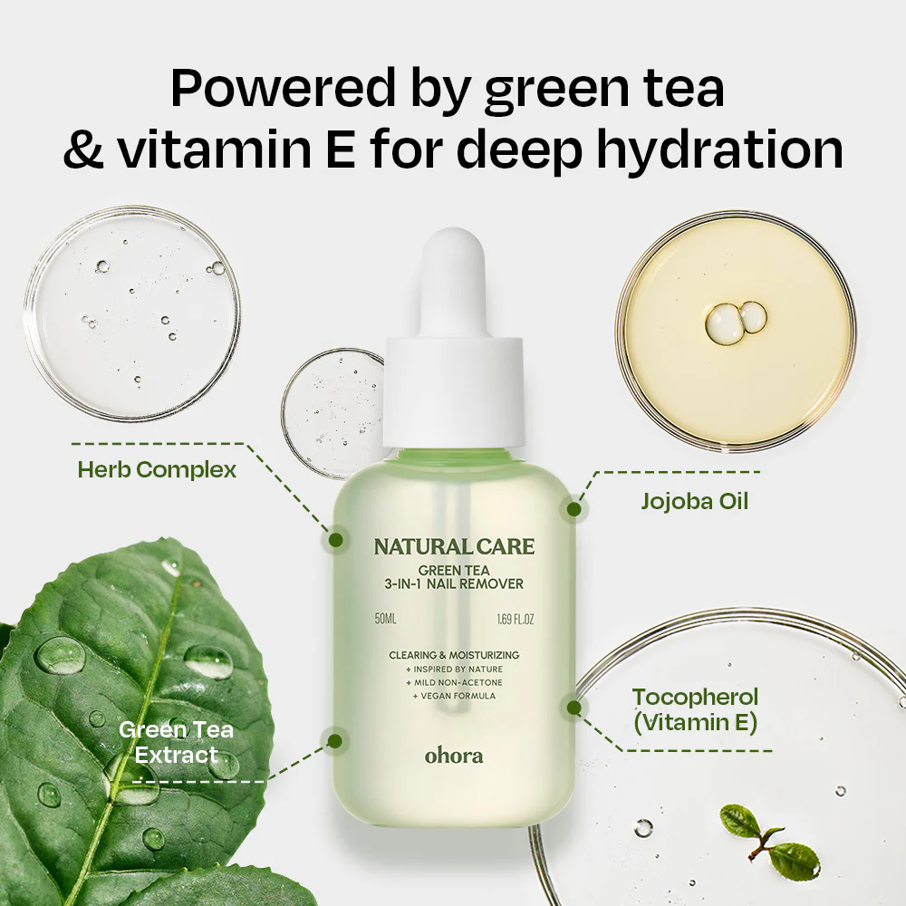 Green Tea 3-in-1 Nail Remover - Image 4