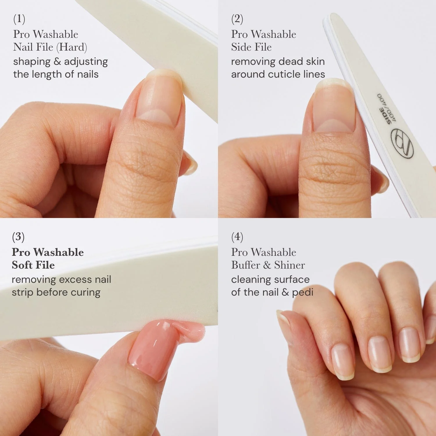 Pro Washable Soft Nail File_1ea - Image 5